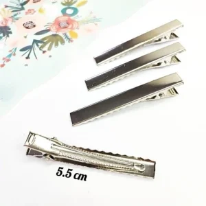 گیره انبری 5.5 سانت نقره ای
