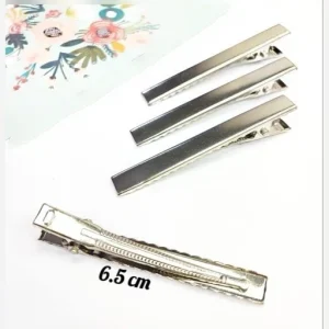 گیره انبری 6.5 سانت نقره ای