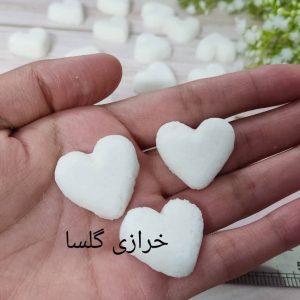 قند گیفت مدل قلبی سایز 2.5 سانت