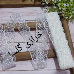 تور ارگانزا 4 سانت رنگ نباتی