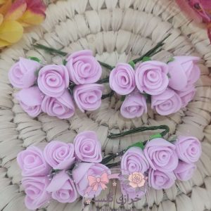 گل فومی رنگ صورتی کم رنگ
