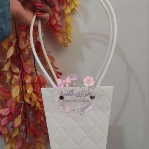 فلاور بگ دسته دار طرح لوزی